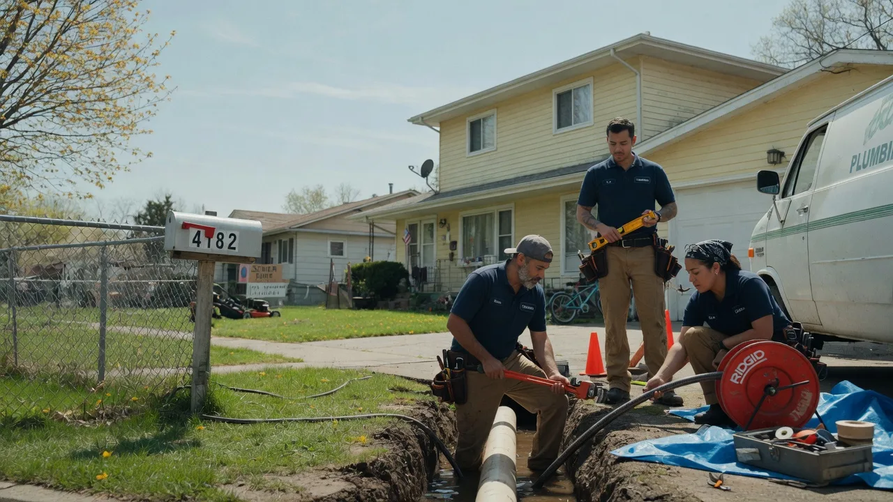 Gas Line Repair in Wolf Lake, IL near me